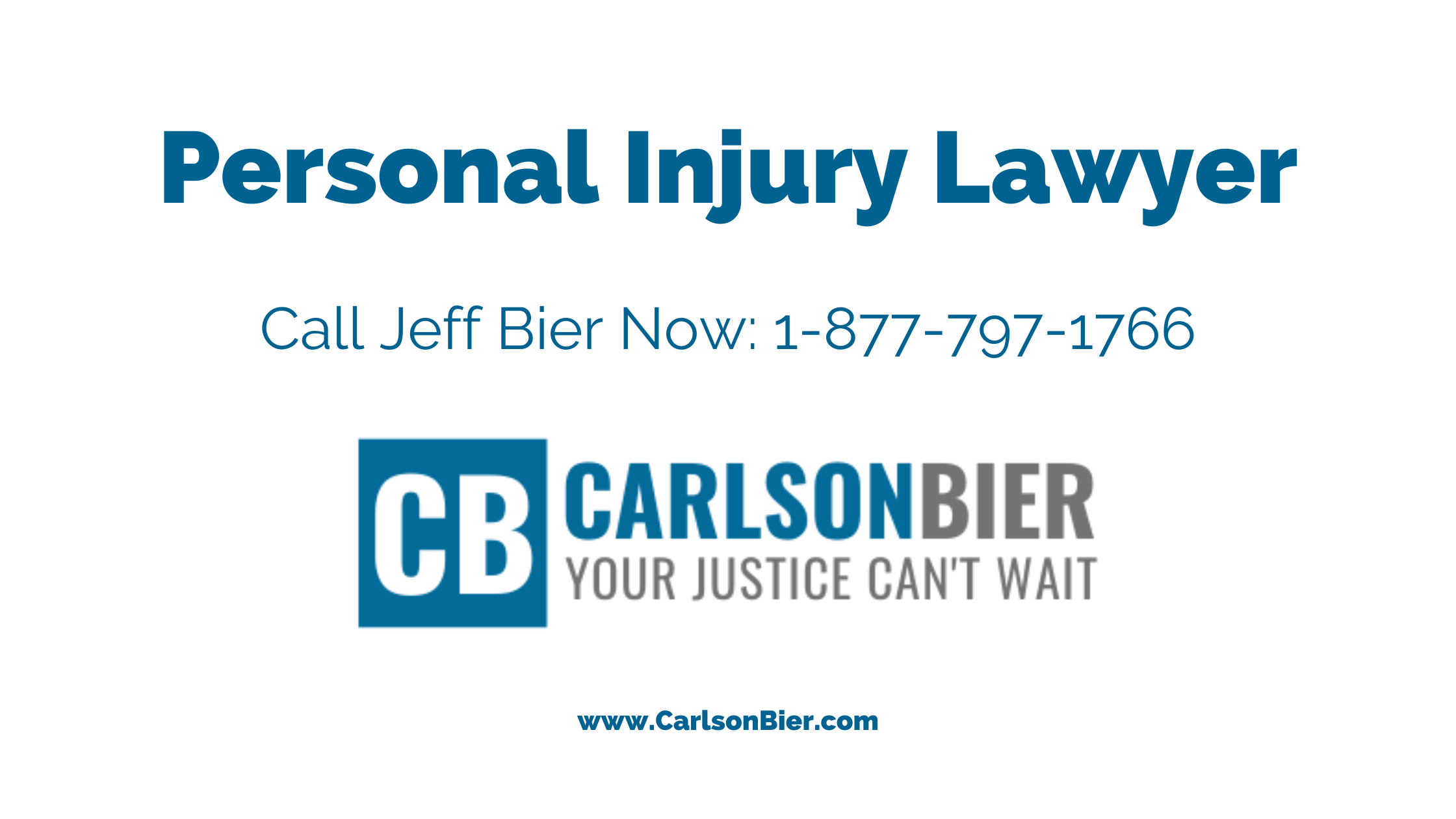 Personal Injury Lawyer Buffalo Grove IL | Carlson Bier | Personal Injury Lawyer Near Me